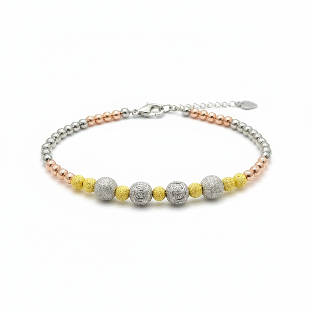 925 Sterling Silver women's chunky Rolo link chain bracelet "Heritage Rolo".